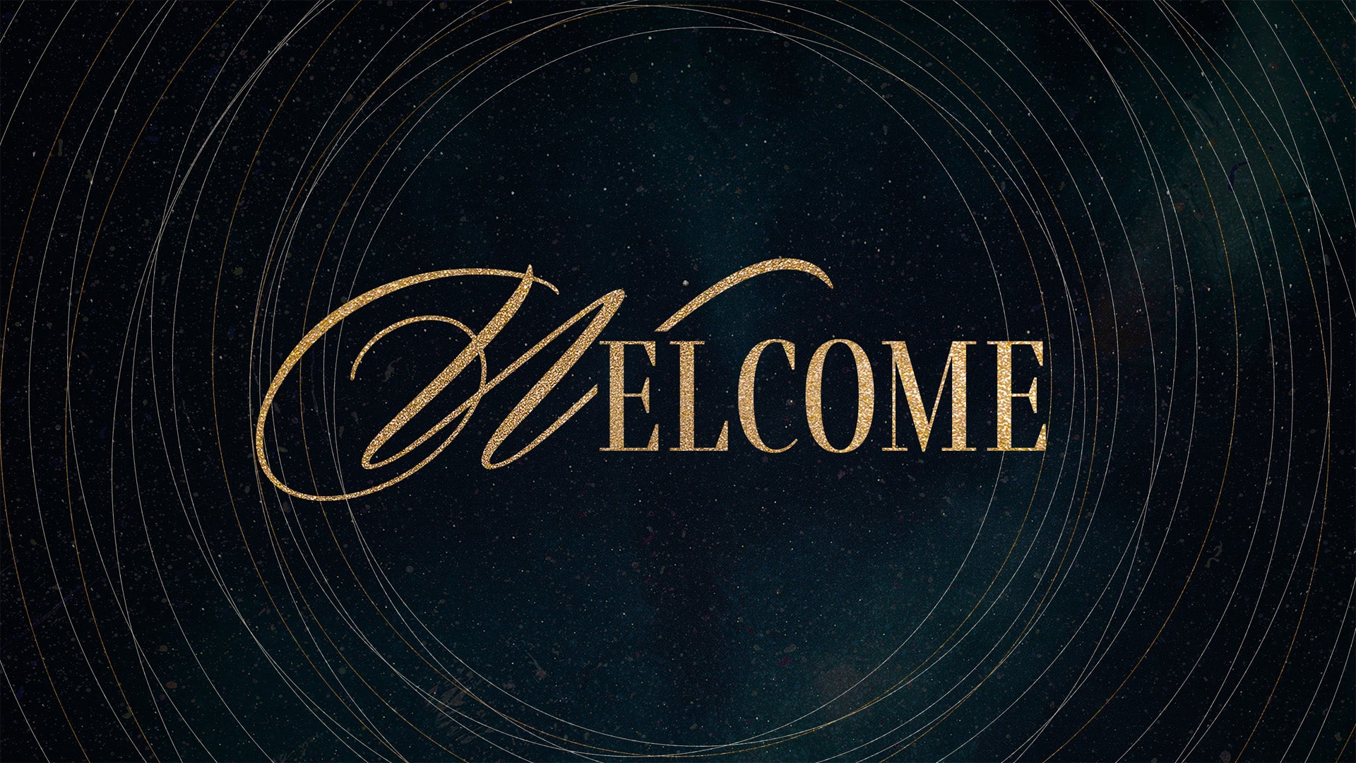 Welcome Graphic