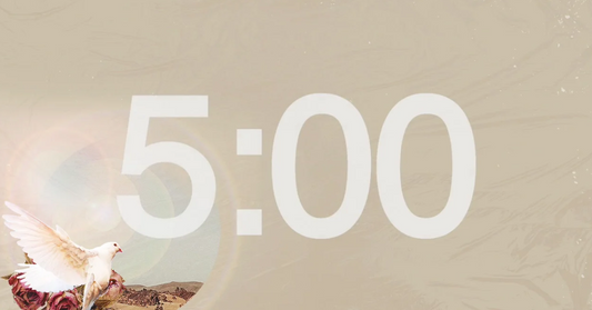 Illuminated Dove Countdown Video