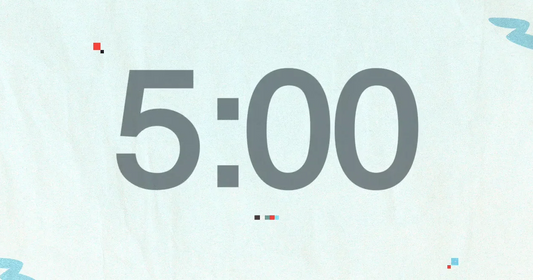 Light Blue Countdown Video