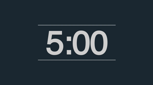 Navy Background Countdown Video