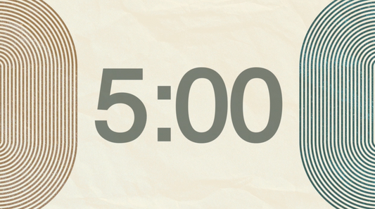 Neutral Background Countdown Video