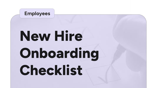 New Hire Onboarding Checklist