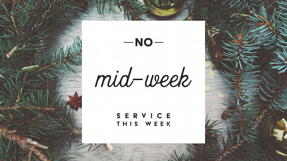 No Mid-Week Service (Winter) – Ministry Pass