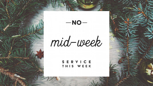 No Mid-Week Service (Winter)