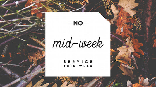 No Mid-Week Service (Fall)