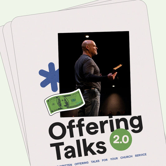 Offering Talks for church services