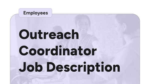 Outreach Coordinator Job Description