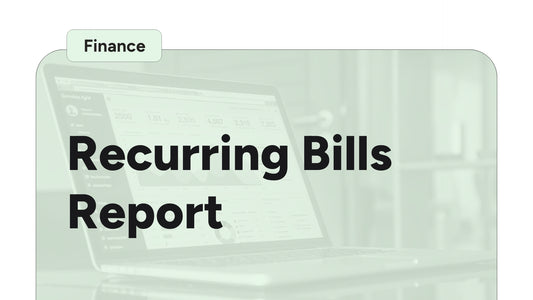 Recurring Bills Report