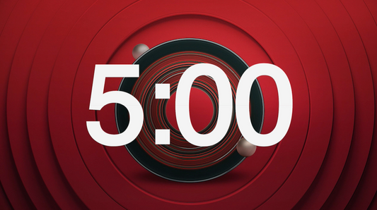 Red Circles Countdown Video