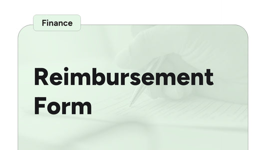 Reimbursement Form