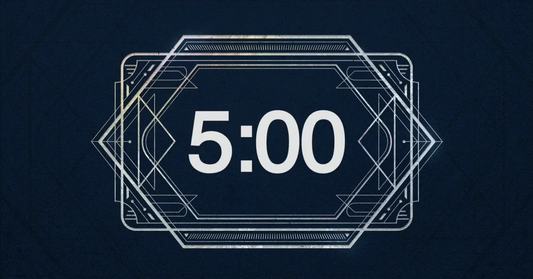 Retro Lines Countdown Video