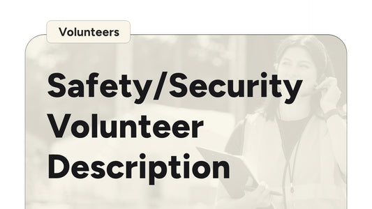 Safety and Security Volunteer Job Description