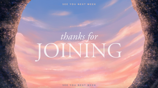 Thanks For Joining Us Motion Graphic