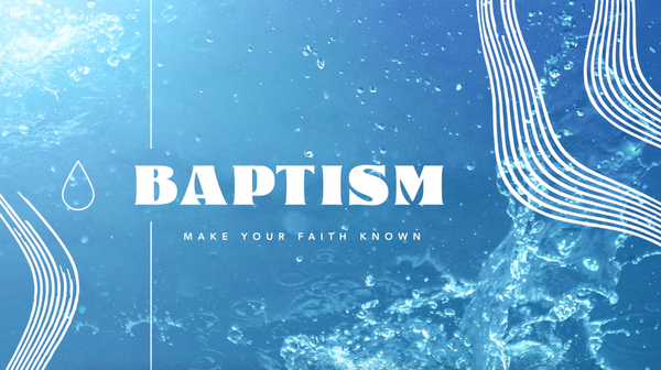 Baptism Motion Graphic