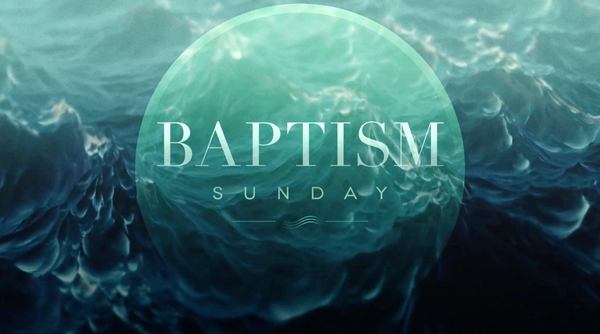 Baptism Sunday Motion Graphic