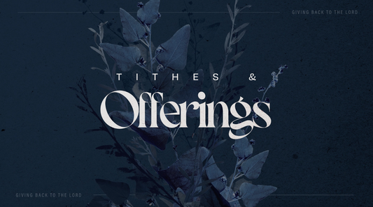 Tithes and Offerings Motion Graphic