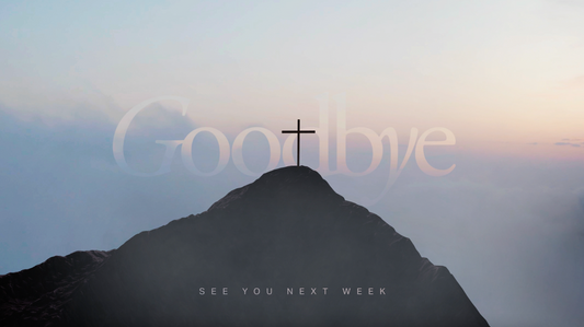 Goodbye Motion Graphic