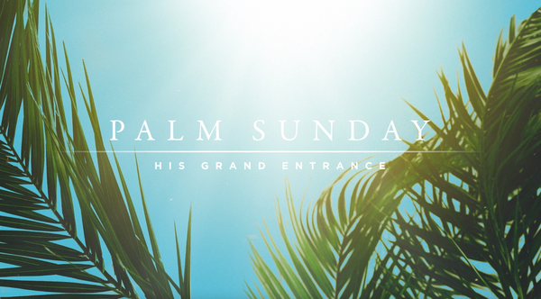 Palm Sunday Motion Graphic