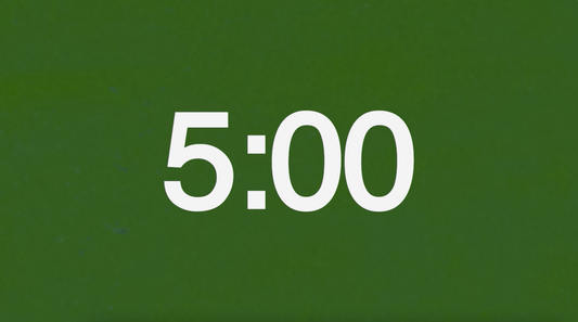 Green Countdown Video