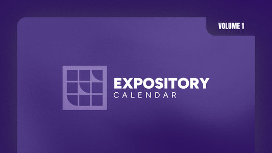 Expository Sermon Calendar – Volume 1
