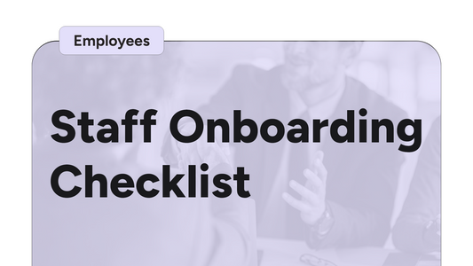 Staff Onboarding Checklist