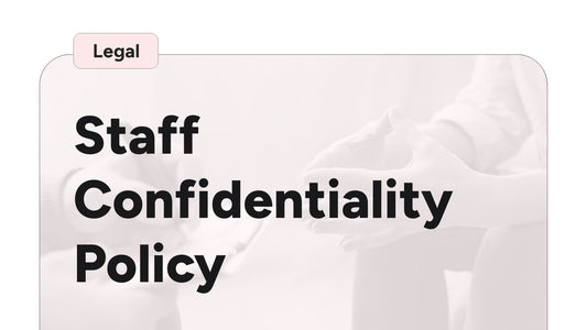 Staff Confidentiality Policy