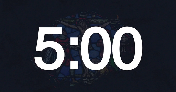 Stained Glass Countdown Video