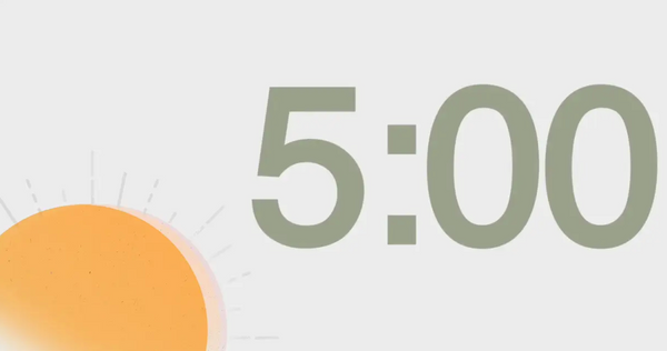 Sunny Countdown Video