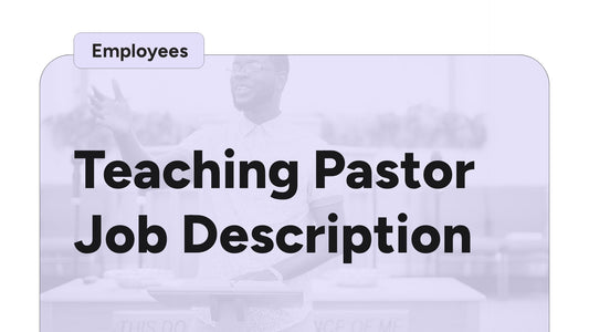 Teaching Pastor Job Description