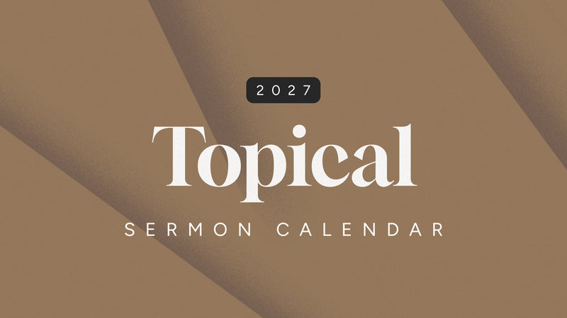 Topical Sermon Calendar - Volume 9