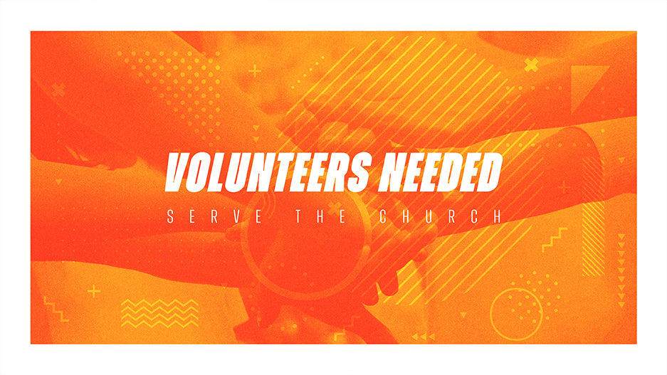 Volunteers Needed