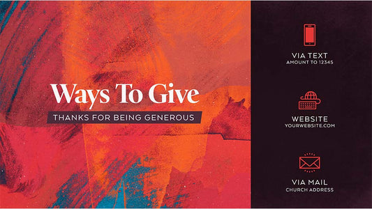 Ways To Give