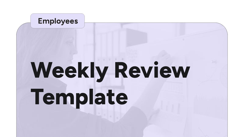 First Week Review Weekly Review Template – Ministry Pass