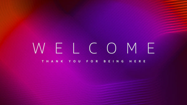 Welcome Motion Graphic