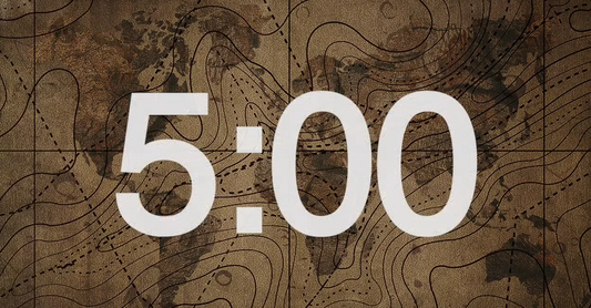 World Map Countdown Video