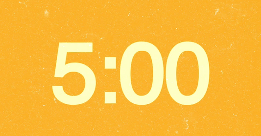 Yellow Background Countdown Video