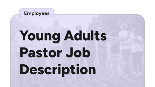 Young Adults Pastor Job Description