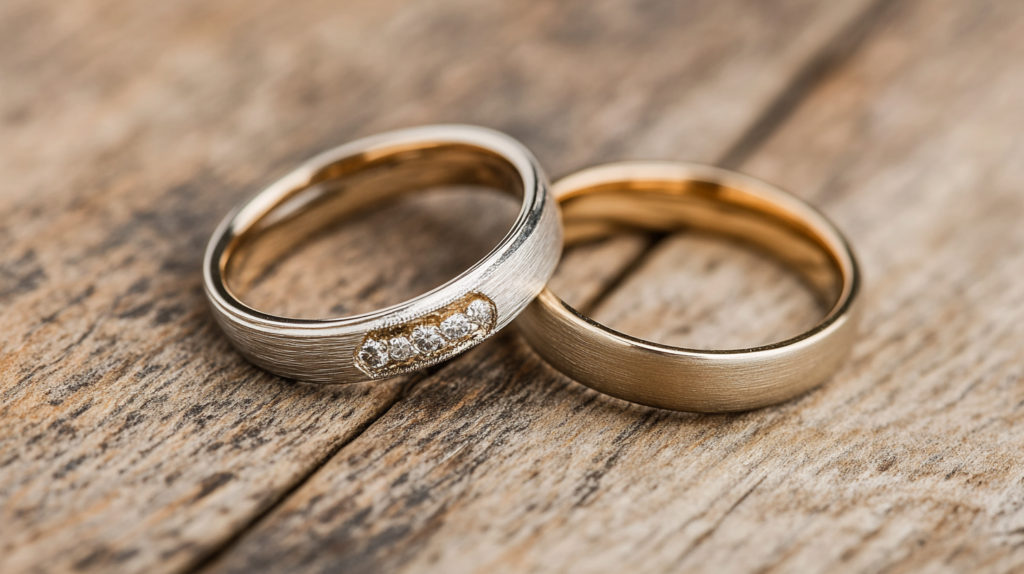 Baptism Water and Wedding Rings