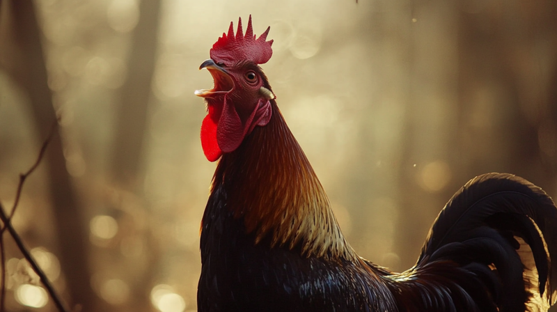 Can You Hear The Rooster Crowing?