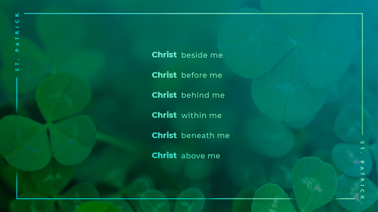 Christ Beside Me...Christ Above Me