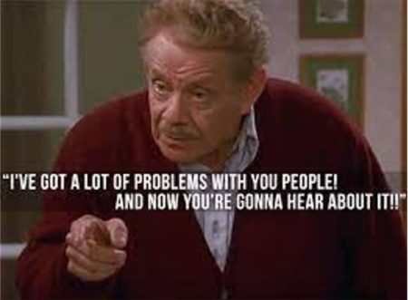 God is Not Frank Costanza